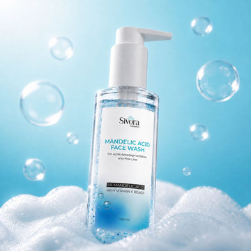 Sivora Mandelic Acid Face Wash – 5% with Vitamin E Beads