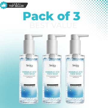 Clear Skin Trio – Pack of 3 Face Wash Bottles